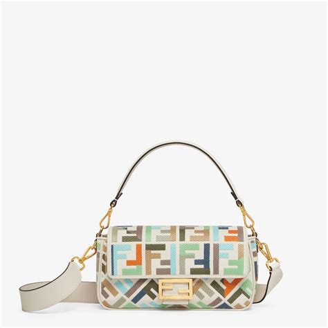 fendi multicolor baguette|Fendi baguette monogram.